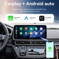thumbnail image 5 of MOOKAKA 12.3" Smart Display Radio Audio Media Player for Honda Odyssey 2022 2023 2024 Universal Car Navigation GPS Upgrade Headunit Android Replacement HD Screen Carplay Accessories, 5 of 14