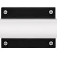 thumbnail image 4 of Rollins - Light Black And Chrome Multi Color Industrial / Transitional - LED Steel Wall Sconce, 4 of 10