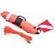 thumbnail image 4 of Marcador de boya de buceo de alta visibilidad con cuerdas de 25 m, inflable, reflectante para entrenamiento. Rojo, 4 of 9