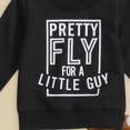 thumbnail image 5 of Toddler Baby Boy Clothes Boys Fall/Winter Round Neck Long Sleeve Elastic Waist 3T 4T 5T Everyday Outfit Set 2 Piece Kaprioy Baby Boy Clothes, 5 of 7