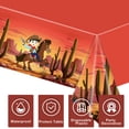 thumbnail image 4 of NBPOWER 1 Pc Western Cowboy Party Decoration Cowboy Tablecloth, Western Cowboy Party Table Cover for Western Theme Baby Shower Birthday Party, 4 of 7