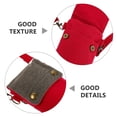 thumbnail image 3 of HEALEEP Bolso Cartera Cruzado Con Correa Para Hombro En Lona Color Rojo Ideal Para Viaje Y Uso Urbano, 3 of 6