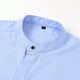 thumbnail image 4 of pstuiky camisas de hombre de manga larga, Camisa de negocios tipo cárdigan con cuello alto liso a la moda para hombre con botones top de hombre xl, 4 of 6
