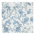 thumbnail image 5 of TWOPAGES 26"x96" Polyester Linen Drape Pinch Pleated Light Filtering Floral Print Curtain for Kitchen, 1 Panel, Altair, 5 of 6