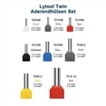 thumbnail image 4 of Kit de Férulas de Alambre Doble de 1500 Piezas, Férulas de Terminal de Cable, Conector de Engarzado, Férulas Gemelas, Kit de Terminador de Férula de Cordón Doble, 4 of 5