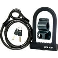 POLICE ULock Bike Lock with Key, ULock for Bicycles, Lock for