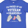 thumbnail image 4 of Inktastic I'm Proud of My Veteran Grandpa Boys or Girls Toddler T-Shirt, 4 of 5