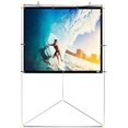 Pyle 72" Outdoor Portable Matt White Theater TV Projector Screen w