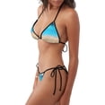 thumbnail image 2 of Fotbe Boards and Beach Traje de Baño para Mujer de Dos Piezas – Bikini Sexy de Tirantes Tipo Halter con Diseño Triangular, 2 of 6