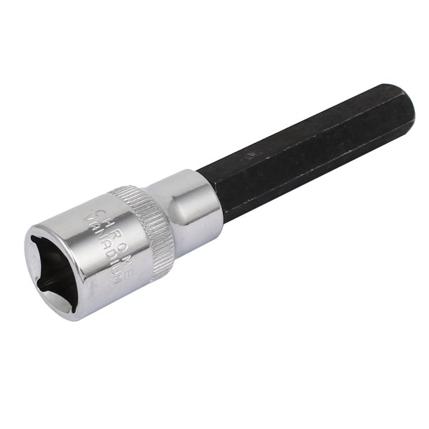 H12 12mm Hex Head S2 Steel Screwdriver Drive Socket 100mm Long