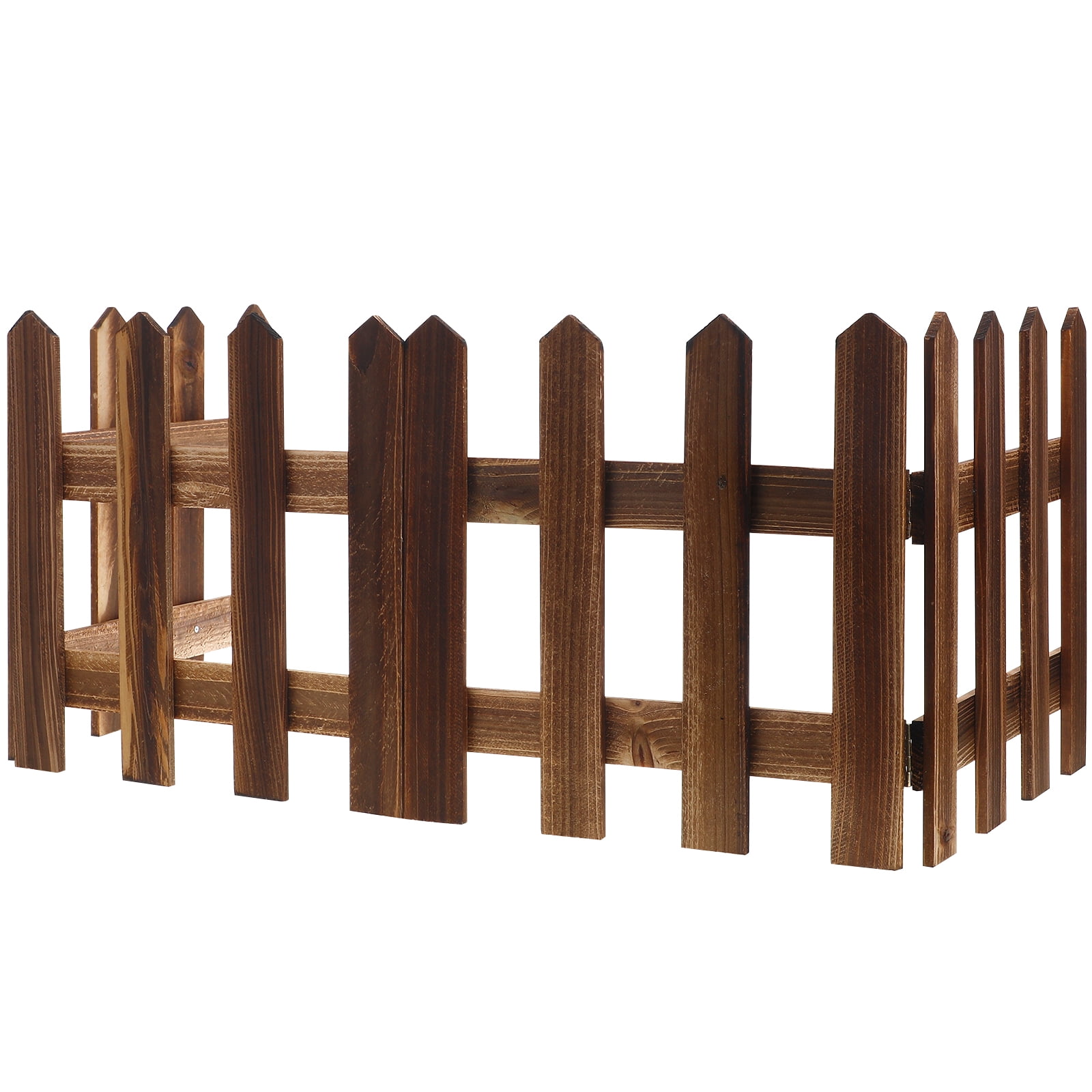 Flower Plants Pool Fence Solid Wood Fencing Decorative Flexible Guardrail