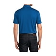 thumbnail image 2 of Mafoose Men's UV Choice Pique Moisture Wicking Short Sleeve Polo Shirt True Blue M, 2 of 4