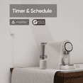 thumbnail image 4 of Onvis Smart Plug with Matter & Thread - Apple HomeKit, Alexa, Google Home Compatible - Energy Monitoring, Remote Control & Scheduling, 15A/1800W, ETL Certified, 4 of 7
