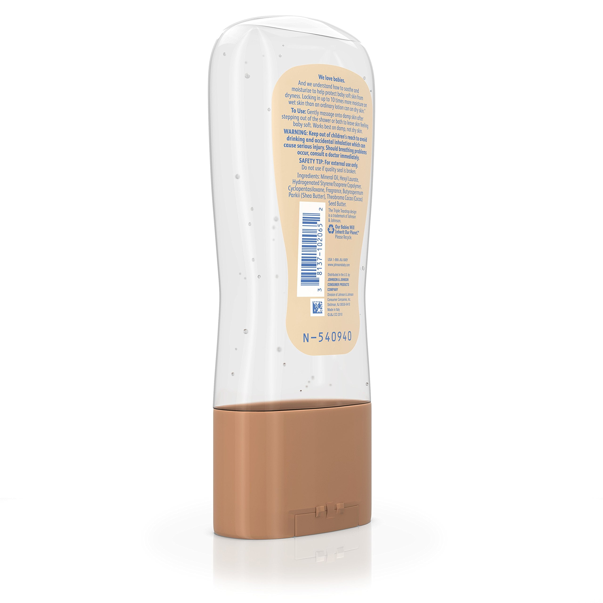 Johnson'S Baby Oil Gel With Shea & Cocoa Butter For Baby Massage, 6.5