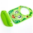 thumbnail image 4 of Cartoon baby PVC three-dimensional bib Increase baby bib Waterproof silicone children's dinner pocket, 4 of 4