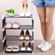 thumbnail image 5 of Soporte para zapatos, estante para zapatos vertical de 4 capas, estante para zapatos, integración perfecta, 5 of 8