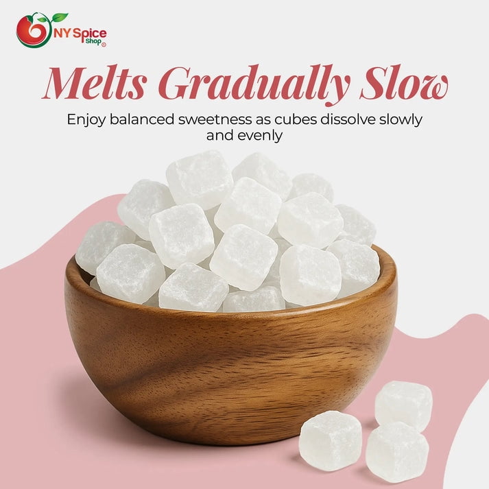 NY SPICE SHOP Lumps Sugar - 5 Pound - Sugar Cubes - Cube Sugar - Cubed Sugar - Sugar Cubes for Coffee and Tea