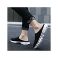 thumbnail image 4 of Gomelly Women Men Mules Shoes Backless Closed Toe Comfort Slip On Sneakers Casual Flats, 4 of 4