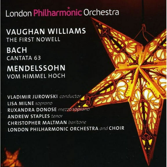 London Philharmonic Orchestra - First Nowell / Cantata 63 / Vom Himmel Hoch - Music & Performance - CD