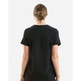 thumbnail image 3 of Onna NN310 Women's Invincible V-Neck Stretch Scrub Top-Black-3XL, 3 of 4