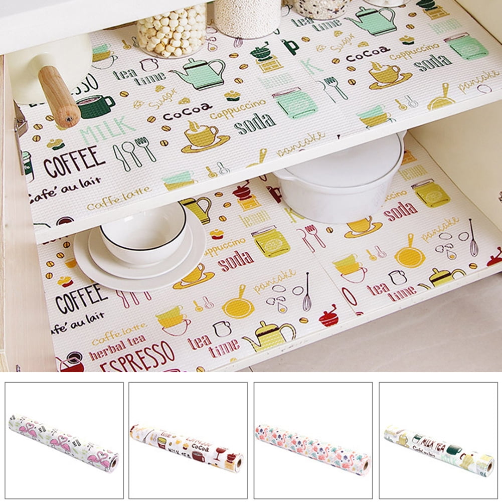 Zhaomeidaxi Refrigerator Mats, Oilproof Fridge Mats Waterproof Fridge Pads Mat Shelves Drawer