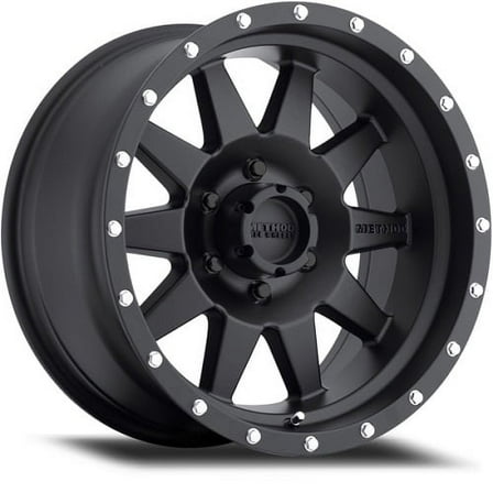 Method Race mr301 the standard 16x8 8x165.1 0et 130.81mm matte black wheel Fits select: 1988-1997 FORD F350, 1992-2019 FORD ECONOLINE