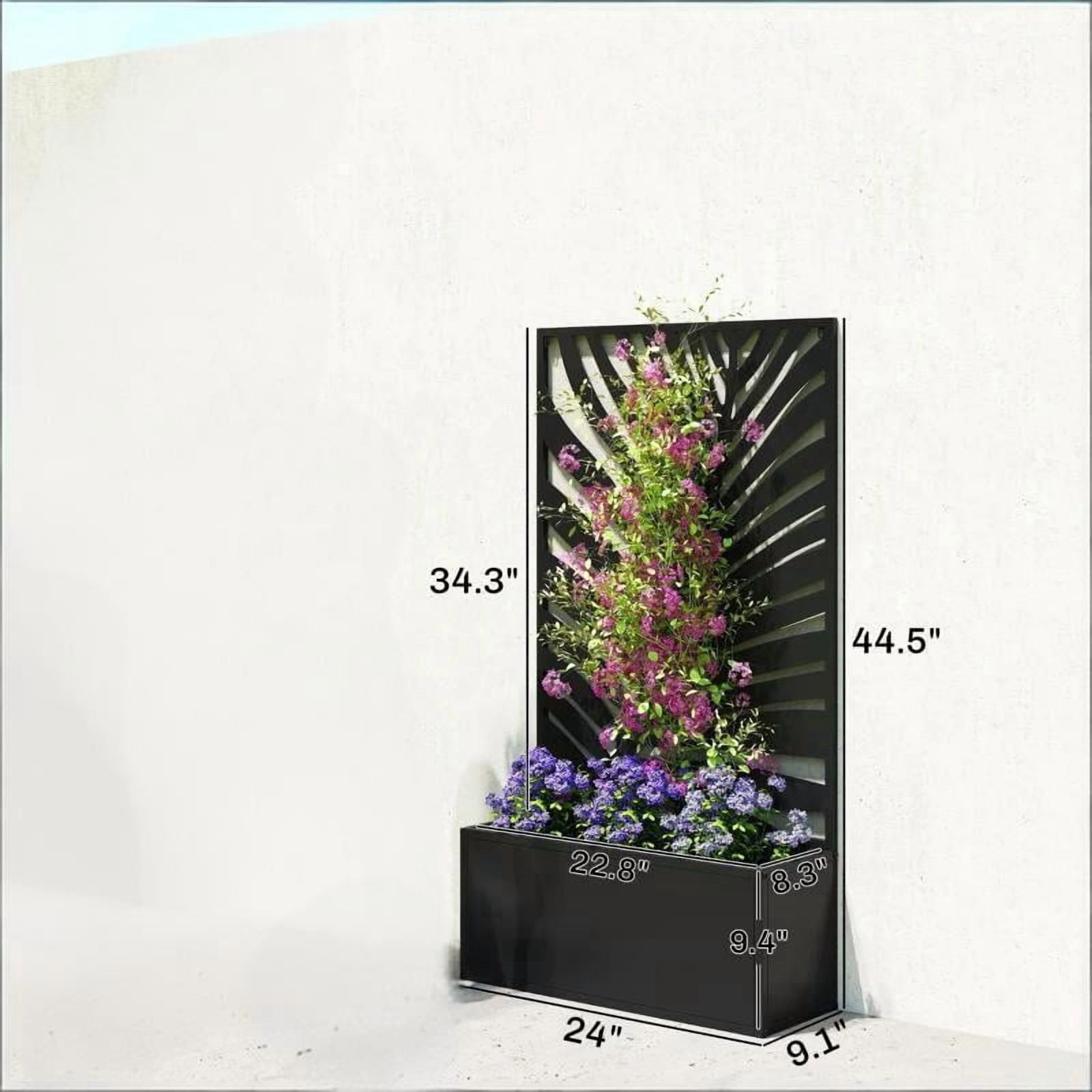 Freestanding Plant Bed Wall Mounted Flower Raised Garden Bed