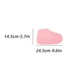 thumbnail image 3 of Mouliraty Shoe Cover Rainproof Shoe Cover Outdoor Sports Portable Non-slip Dirty Rain Shoe Cover （M）, 3 of 4