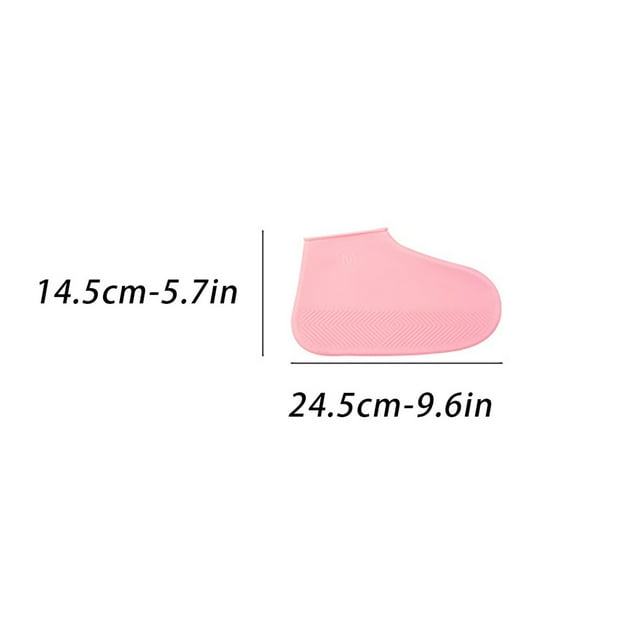 Couvre-chaussures en Silicone Réutilisable Imperméable Couvre-Chaussures en Silicone Imperméable Couvre-Chaussures de Sport Extérieur Portable en Silicone Antidérapant Couvre-Chaussures de Pluie Sale (m? Couvre-Chaussures en Silicone Imperméables
