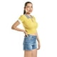 thumbnail image 2 of Blusa de canale tipo polo Roman Fashion /Juvenil, 7281 (Mostaza) amarillo M, 2 of 6