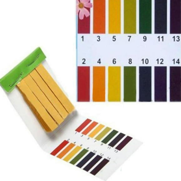 FYBTOF 80 Full Range 1-14 pH Test Paper Strips Water Litmus Testing Kits pH Test Strips-3330