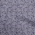 thumbnail image 1 of oneOone Cotton Poplin Purple Fabric Asian Batik Paisley Quilting Supplies Print Sewing Fabric By The Yard 56 Inch Wide, 1 of 4