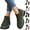 Army Green, variant on Women's Ankle Boots & Booties Fall Low Heel Platform Faux Suede Boots Winter Casual Fashion Chunky Short Shoes (Gray)