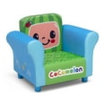 thumbnail image 3 of CoComelon Upholstered Chair by Delta Children, Blue/Green, 3 of 8