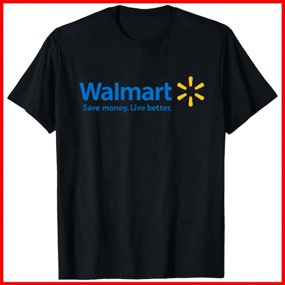 New Walmart Symbol Retail Store Logo Graphic Casual Outfit Unisex T-Shirt V1130044, up to size 5XL