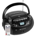 thumbnail image 1 of Reproductor de casetes de CD Retekess TR630 con radio AM FM USB SD, 1 of 9