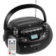 thumbnail image 1 of Reproductor de casetes de CD Retekess TR630 con radio AM FM USB SD, 1 of 9
