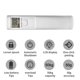 thumbnail image 5 of Hand Luggage Scale Power Generation 50kg 50g Portable Manual Digital Hanging Luggage Weight Scale No, 5 of 5