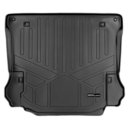 SMARTLINER Cargo Custom Fit Floor Liners Compatible with 2011 - 2013 Jeep Wrangler 4 Door and Unlimited