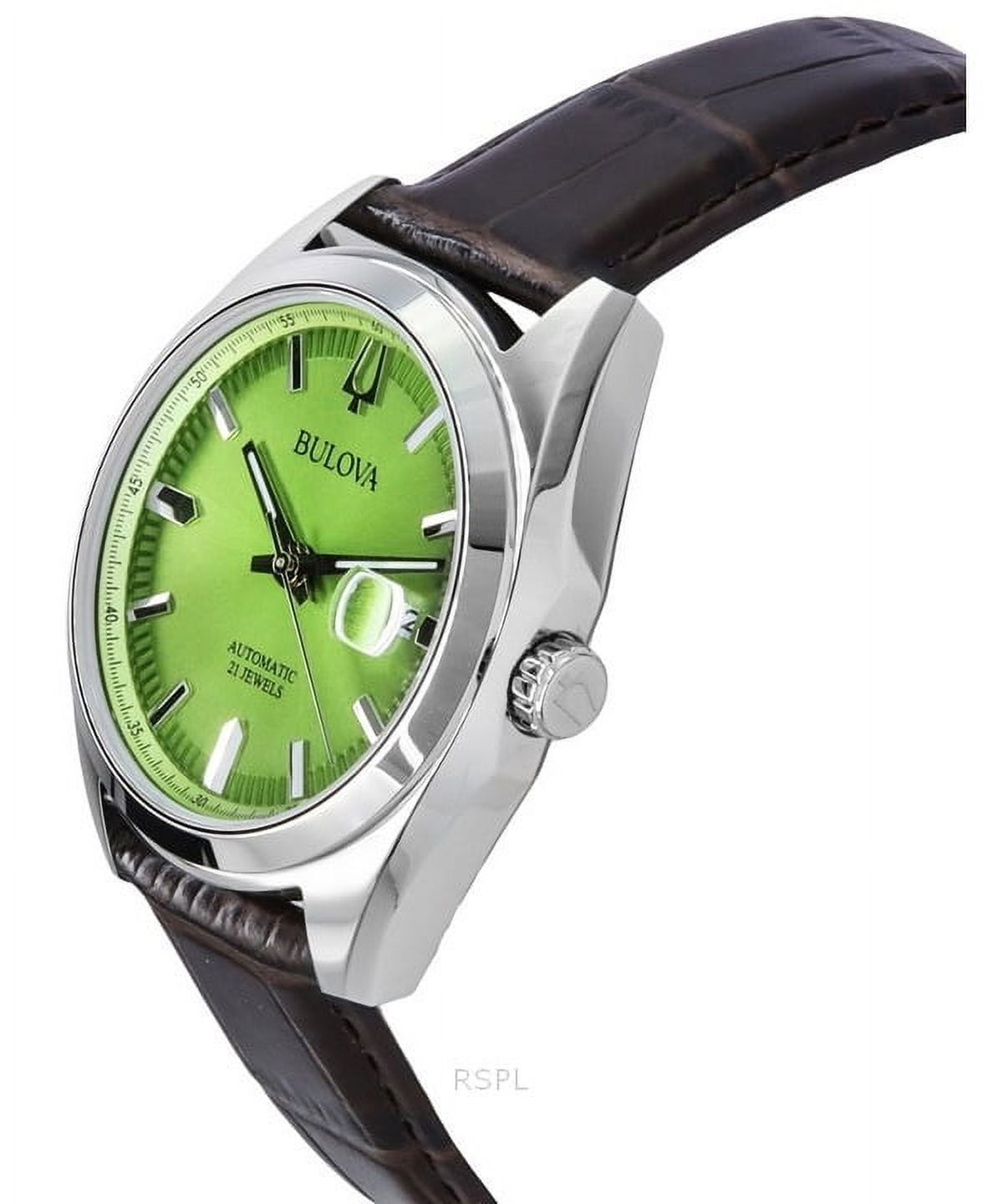white christmas dresses Bulova Surveyor Green dial Stainless Steel Automatic Men's Watch 96B42 –  Chronobuy