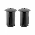 thumbnail image 2 of Origin8 Alloy Locking Bar End Plugs Locking Anodized Black, 2 of 2