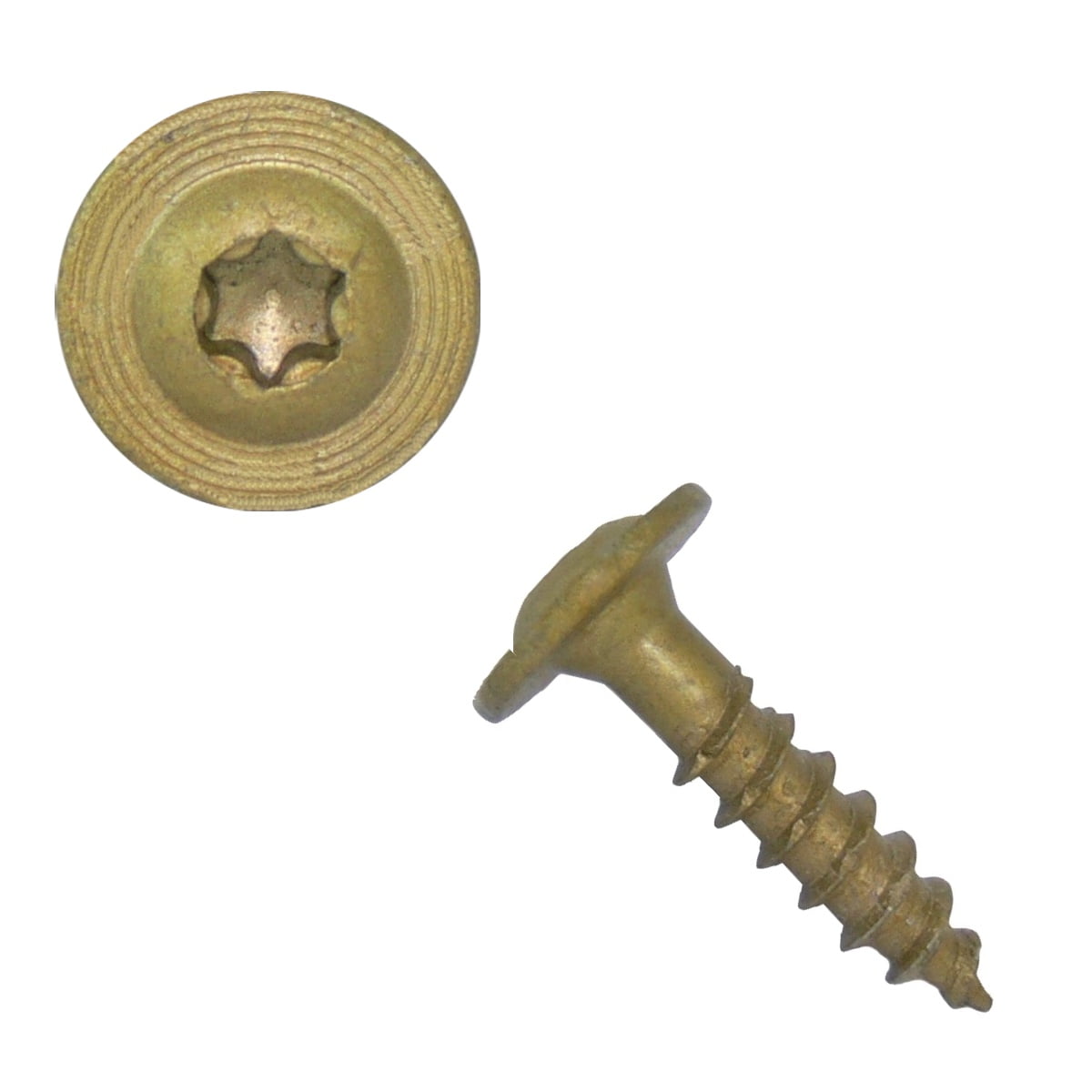 14 x 1" Construction Lag Screw Exterior Coated Torx/Star Drive Heavy