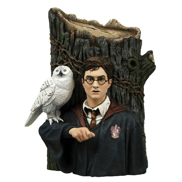 Harry Potter SS - Bookends - Harry and Hedwig