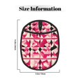 thumbnail image 2 of Multi-Functional Oven Silicone Pot Pad 7.5×9.4in Anti-Slip Heat-Insulating Pad Baking Gloves Heat-Resistant Cotton Layer 1 Pc Hotpink Geometric Patterns_3, 2 of 7
