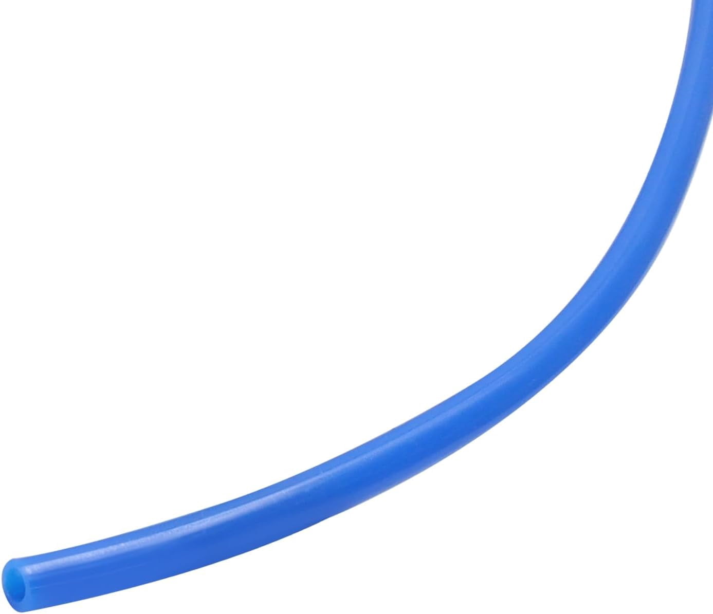 MKEUDQ-5/32" OD Pneumatic Tubing, Blue PU Tube Air Hose Lightweight Pipe, Flexible Line for Water Fluid Transfer/Air Compressor Users 10Meter 32.8ft