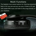 thumbnail image 3 of Seitruly B39 Led Bluetooth V5.0 Auriculares Deporte Hoofdtelefoon Subwoofer Draadloze Stereo Ondersteuning Card Oortelefoon Plug-In Headset Type3 NO3, 3 of 6