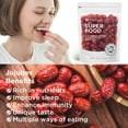 thumbnail image 2 of NESTLADY Jujube Date, Red Date, 100% Natural, Health Snack, Sweet and Chewy Net weight: 454g (1LB),Packed in USA, 2 of 5