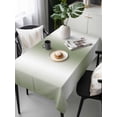 thumbnail image 6 of Green White Ombre Table Cloth, Country Pastoral Gradient Minimalist Waterproof Tablecloth for Rectangle Tables, Reusable Washable Fabric Table Cover for Restaurant Kitchen Dining Tables 60"x120", 6 of 6