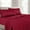 Burgundy, variant on Luxury Attached Waterbed Sheet Set - Solid 300 Thread Count