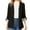 Black, variant on Vedolay Women Tops Womens Casual Lightweight Blazer Open Front Lapel Long Sleeve Office Jackets,Black XXL